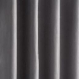 Luxury Living Palace Diamante Ring Top Blackout Curtains in Silver - Size: 117 cm width x 183 cm drop - thumbnail 4