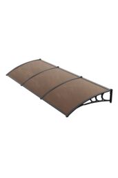 Living and Home 1-2.7m(XS to XXL) Outdoor Door Window Awning Canopy in Brown - Size: 2XL - thumbnail 7
