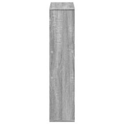 Berkfield Home Bookcase Grey Sonoma 63x20x90 cm Engineered Wood - Size: 63 x 20 x 90 cm - thumbnail 6