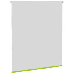 Berkfield Home Roller Blind Blackout Leaves Green 135x130 cm Fabric Width 131.6 cm Polyester - thumbnail 4