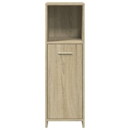 Berkfield Home Bathroom Cabinet Sonoma Oak 30x30x95 cm Engineered Wood in Brown - Size: 30 x 30 x 95 cm - thumbnail 4