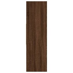 Berkfield Home Book Cabinet Brown Oak 97.5x29.5x100 cm Engineered Wood - thumbnail 5