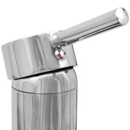 Berkfield Home Elegant Bathroom Basin with Mixer Tap Ceramic Oval White - thumbnail 9