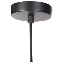 Wyld and Coco Black-Gold Smoked Glass Pendant Lamp Modern Living Room and Bedroom in Gold - thumbnail 7