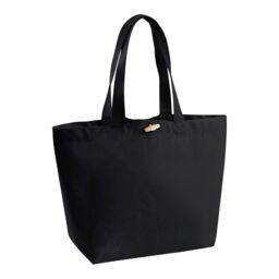 Westford Mill Marina Tote Shopping Bag (20L) Pack of 2 in Black