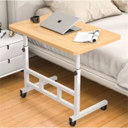 Nordara Bamboo Folding Laptop Stand Adjustable Angle Bed Breakfast Tray Table in Natural - thumbnail 8