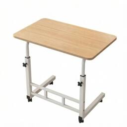 Nordara Bamboo Folding Laptop Stand Adjustable Angle Bed Breakfast Tray Table in Natural - thumbnail 1
