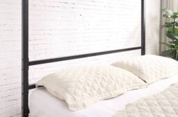 Crazy Price Beds Ltd Chalfont Four Poster Metal Bed in Black - Size: King - thumbnail 6