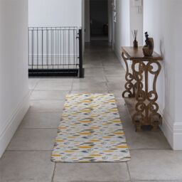 Benjamin Tate Design Autumn Floral Illustrations Runner Rug in Natural - Size: 67 cm x 230 cm - thumbnail 3