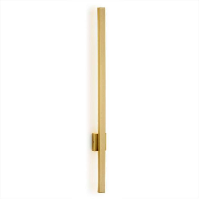 Netlighting Asse 100cm Integrated LED Wall Lamp Brushed Brass 3000K in Metallic Gold - image 1