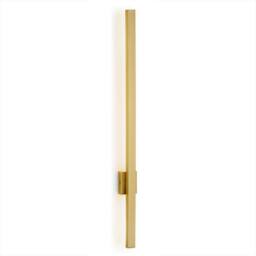 Netlighting Asse 100cm Integrated LED Wall Lamp Brushed Brass 3000K in Metallic Gold - thumbnail 1