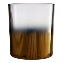 Orsina Complements Glass Tealight Holder in Gold - thumbnail 3
