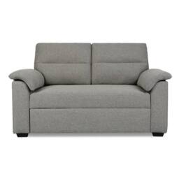 Home Garden Direct Tivoli - 2 Seater Pull out Sofa Bed in Soft Woven Fabric in Grey - thumbnail 5