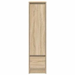 Berkfield Home Highboard Sonoma Oak 29.5x34x119.5 cm Engineered Wood in Tan - thumbnail 6
