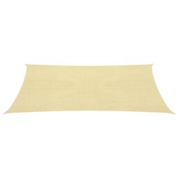 Berkfield Home Sunshade Sail 160 g/m ² Beige 2x2.5 m HDPE - thumbnail 2