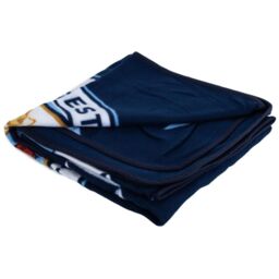 Manchester City FC Fleece Particle Blanket in Blue - thumbnail 3