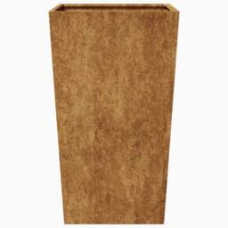 Berkfield Home Durable Garden Planter 45x45x75 cm Corten Steel in Brown - Size: 45 x 45 x 75 cm - thumbnail 4