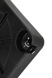 Living and Home 35KG Premium Square Heavy Duty Portable Outdoor Fillable Patio Parasol Base Umbrella Stand with 360° Swivel Wheels in Black - thumbnail 9