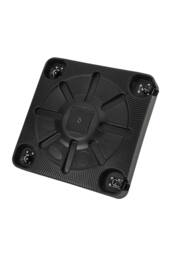 Living and Home 35KG Premium Square Heavy Duty Portable Outdoor Fillable Patio Parasol Base Umbrella Stand with 360° Swivel Wheels in Black - thumbnail 7
