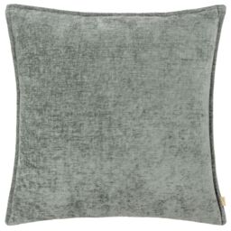 Evans Lichfield Buxton Chenille Reversible Square Cushion in Blue - Size: 50 cm x 50 cm - thumbnail 1