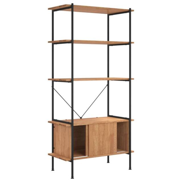 Berkfield Home Practical Bathroom Cabinet with Shelf with Storage with Door Brow in Brown - image 1