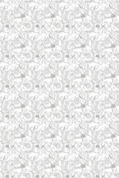 Hoopla Walls Animal Doodle 10m Matt Wallpaper in Black - thumbnail 3