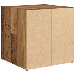 Berkfield Home TV Cabinet 2 pcs Brown 37 x 35 x 37 cm Engineered wood - thumbnail 8