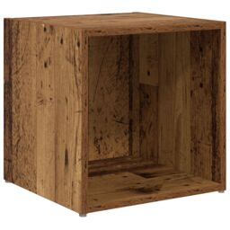 Berkfield Home TV Cabinet 2 pcs Brown 37 x 35 x 37 cm Engineered wood - thumbnail 5