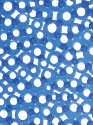 Showerdrape Otto Blue Anti Slip PVC Bath Mat 69cm x 36cm - Size: 69 cm x 36 cm - thumbnail 3