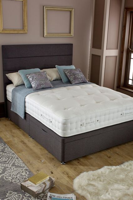 The Shire Bed Company Heritage 6000 Mattress in White - Size: Double - image 1