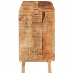Berkfield Home Modern Bathroom Cabinet with Shelf with Storage with Door Brown - thumbnail 6