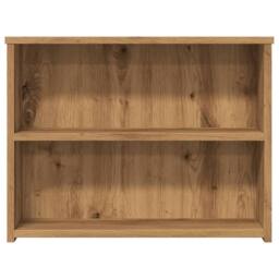 Berkfield Home Decorative Coffee Table Artisan Oak 102x55x42 cm Engineered Wood in Brown - Size: 102 x 55 x 42 cm - thumbnail 5
