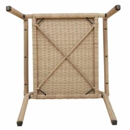 Berkfield Home Outdoor Chairs 4 pcs 54 x 56 x 90 cm in Cream - thumbnail 9