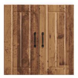 Berkfield Home Kitchen Wall Cabinet Lucca Old Wood Engineered Wood in Brown - thumbnail 5
