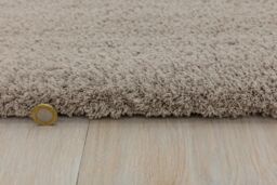The Rug Shop UK Modern Plain Shaggy Anti-Shed Easy To Clean Area Rug in Grey - Size: 160 cm x 230 cm - thumbnail 2