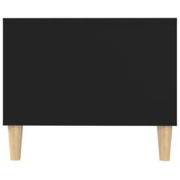 Berkfield Home Decorative Coffee Table Black 102x50x40 cm Engineered Wood - Size: 102 x 50 x 40 cm - thumbnail 5