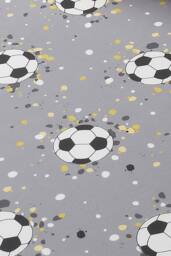 Bedlam 'Goal' Easycare 25cm Fitted Bed Sheet in Gold - Size: Single - thumbnail 2