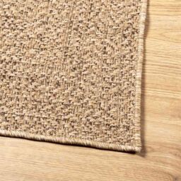 Berkfield Home Rug ZIZUR Beige 120x170 cm Jute Look Indoor & Outdoor - Size: Medium - thumbnail 6
