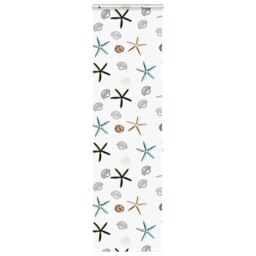 Berkfield Home Shower Roller Blind with Cassette 60x240 cm Fabric Width 56 cm in Black - thumbnail 1