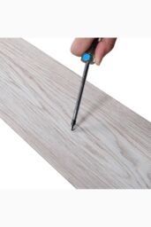 Living and Home 36Pcs Rustic Style PVC Self-adhesive Plank Flooring in Light Grey - thumbnail 5