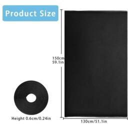 SPETLEK 6x Window Insect Screen Mesh Net Fly Mosquito Screen in Black - Size: 1 - thumbnail 2