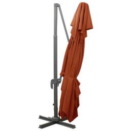 Berkfield Home Cantilever Garden Parasol with Double Top Terracotta 400x300 cm - thumbnail 5