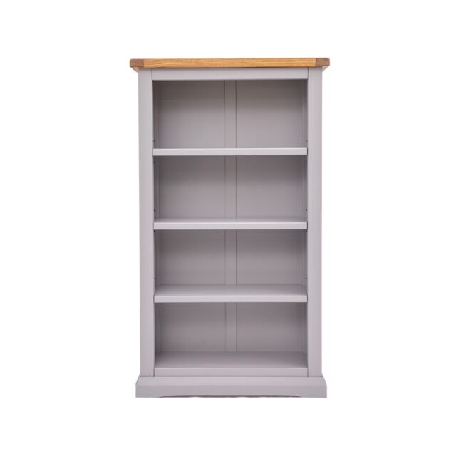 Cabinet Bits Bookcase with plinth 120x70x25cm in Grey - Size: 120 x 70 x 25 cm - image 1