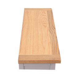 Cabinet Bits Bookcase with plinth 120x70x25cm in Grey - Size: 120 x 70 x 25 cm - thumbnail 4