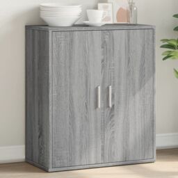 Berkfield Home Sideboard Grey Sonoma 60x31x70 cm Engineered Wood - Size: 60 x 31 x 70 cm - thumbnail 1