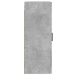 Berkfield Home Wall Mounted Cabinet Concrete Grey 34.5x34x90 cm Engineered Wood - thumbnail 8