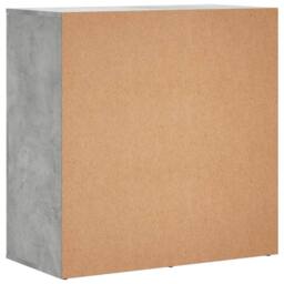 Berkfield Home Sideboard Concrete Grey 79x38x80 cm Engineered Wood - Size: 79 x 38 x 80 cm - thumbnail 8