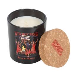 Steven Rhodes Witches´ Brew Oat Milk Latte Scented Candle in True Black
