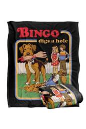 Steven Rhodes Bingo Digs A Hole Silky Touch Super Soft Throw Blanket - Size: Small - thumbnail 2