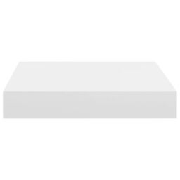 Berkfield Home Floating Wall Shelves 4 pcs White 23x23.5x3.8 cm MDF - thumbnail 5